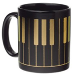 Aim 1812 Keyboard Mug Black and Gold